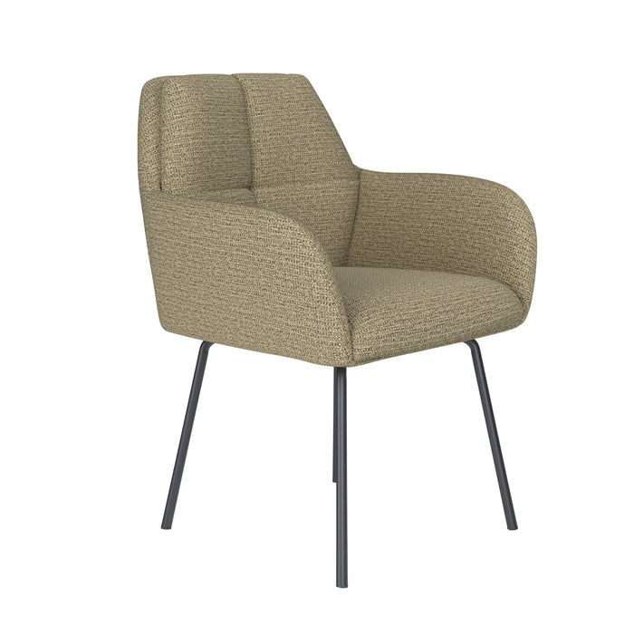 Housecraft Living Pete Eetkamerstoel Metaal Pistache groen