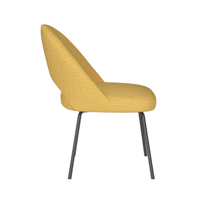 Housecraft Living Mick Eetkamerstoel Metaal Okergeel