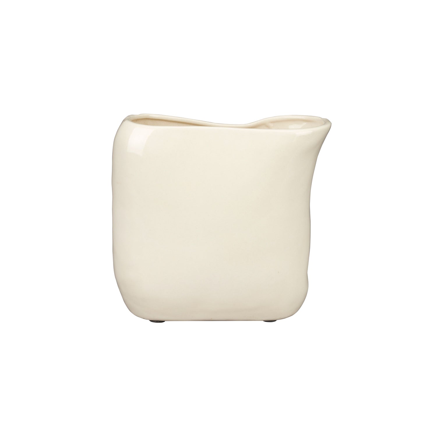 Dutchbone Edna Vaas 18 cm Beige