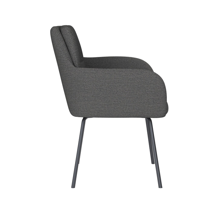 Housecraft Living Pete Eetkamerstoel Metaal Grijs