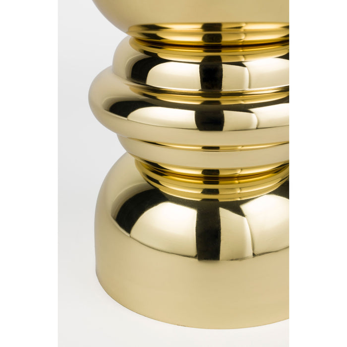 Housecraft Living Kinga Bijzettafel Rond 29.50 cm Goud