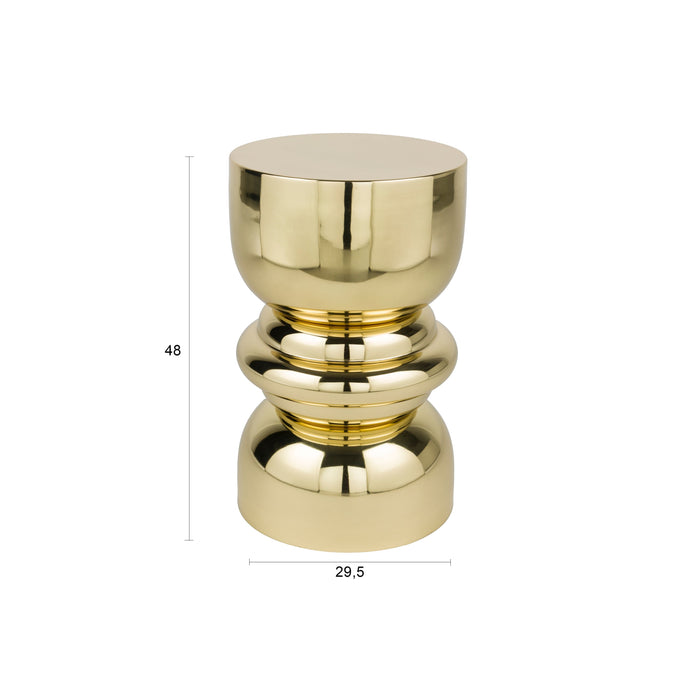 Housecraft Living Kinga Bijzettafel Rond 29.50 cm Goud