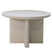Giga Meubel - Tuintafel Rond 120cm - Beige betonlook - Acryl Coating - Miso