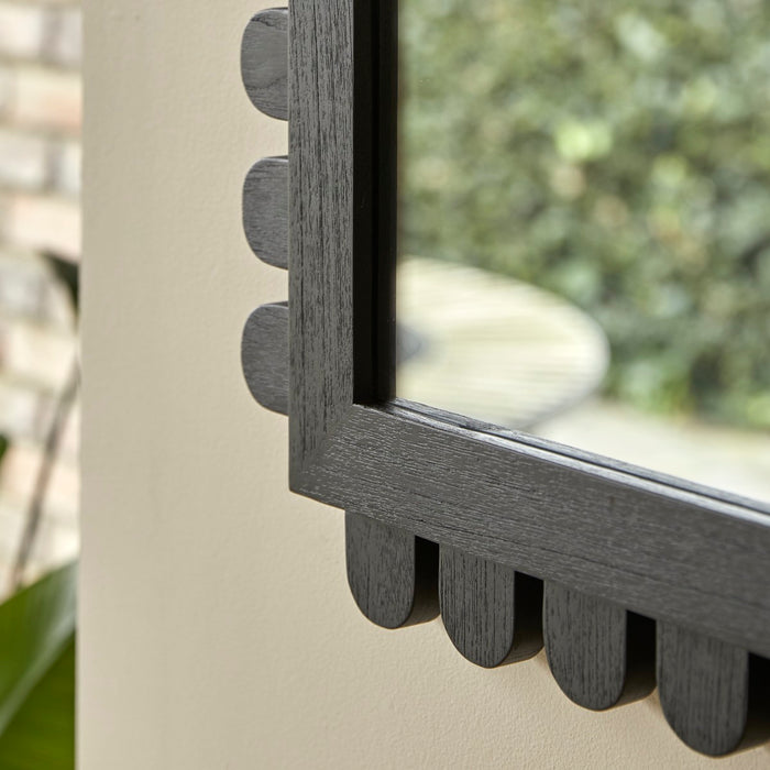 Tikamoon - Spiegel in mindihout 92x92 cm Luca