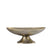 PTMD Loman Gold Casted Alu Oval Bowl On Base S
