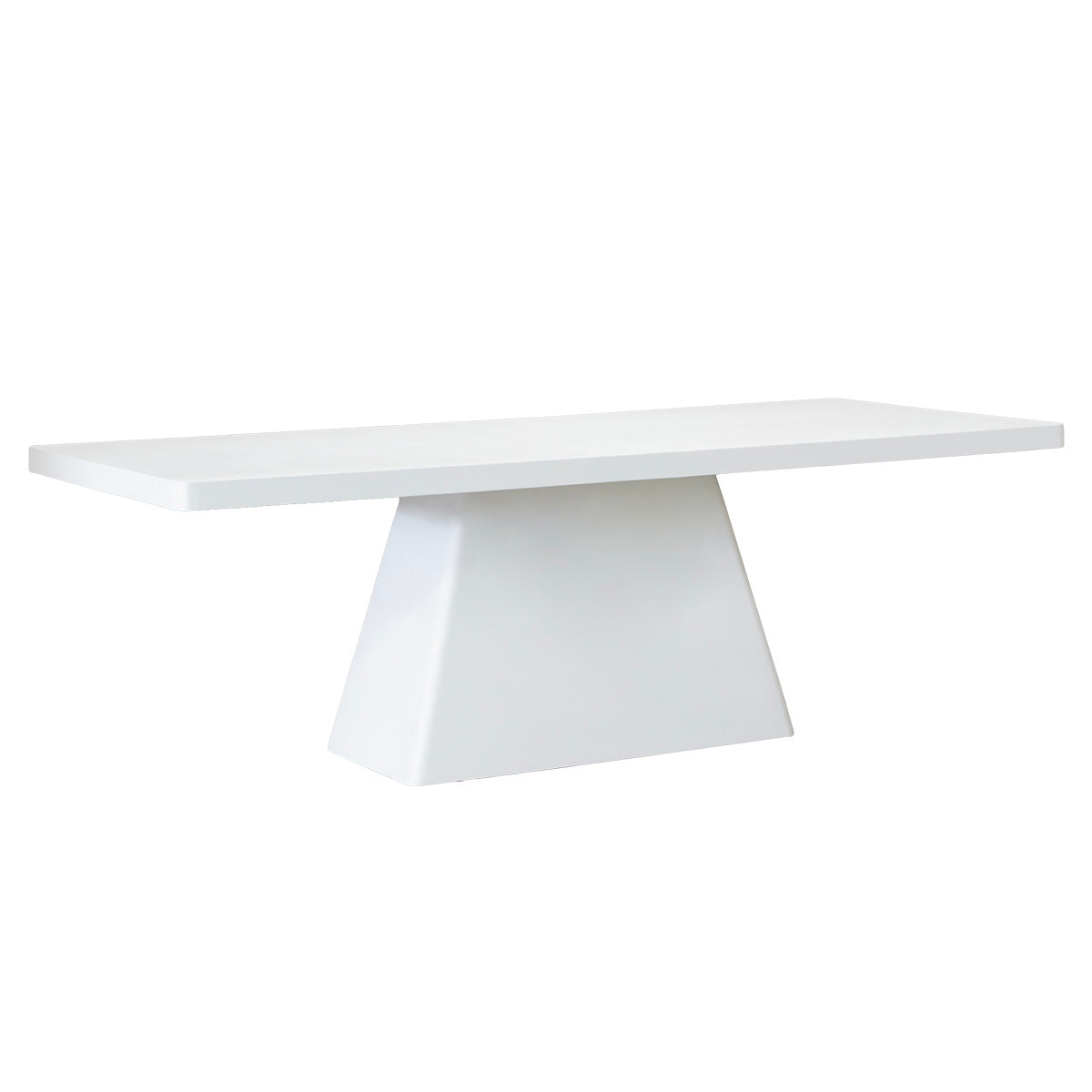 Giga Meubel - Tuintafel Rechthoek 240cm - Wit Eco Composiet - Avia