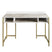 Giga Meubel - Bureau Wit|Goud - 120x60x75cm - Tumata