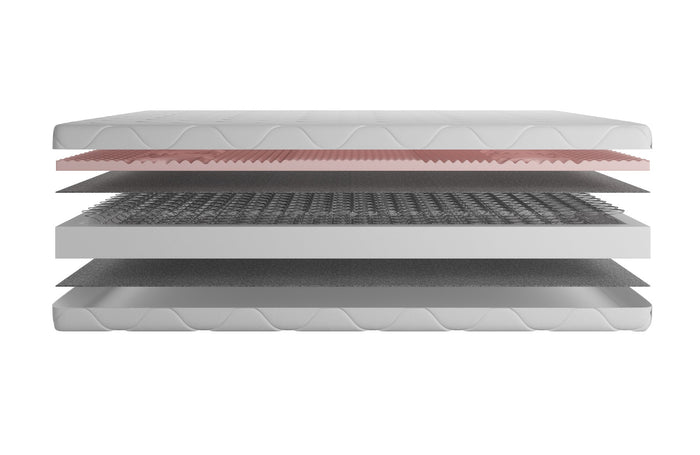 Meubella - Matras Antony - Bonellvering met massageschuim - 160x200 cm