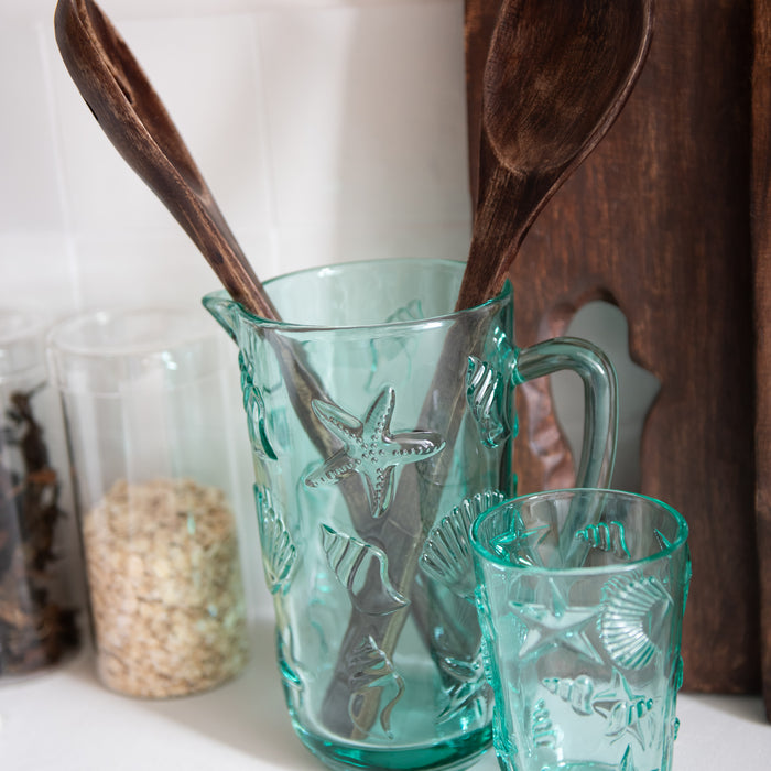 J-Line waterkan Zee - glas - azuur