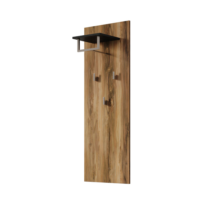 Meubella - Kapstok Linford - Donker eiken - 50 cm