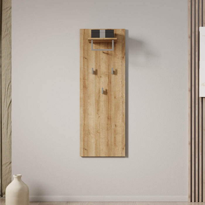 Meubella - Kapstok Linford - Eiken - 50 cm