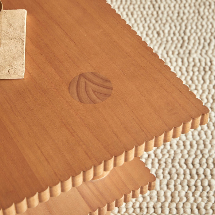 Tikamoon - Mindihouten salontafel 100 x 100 Mollie