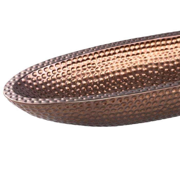 PTMD Kalki Bronze Ceramic Oval Bowl L