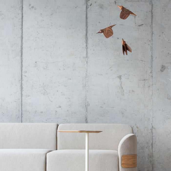 Gazzda Loop bijzettafel linoleum zwart