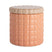 Present Time - Storage Jar Biscuit Box - Peach Orange