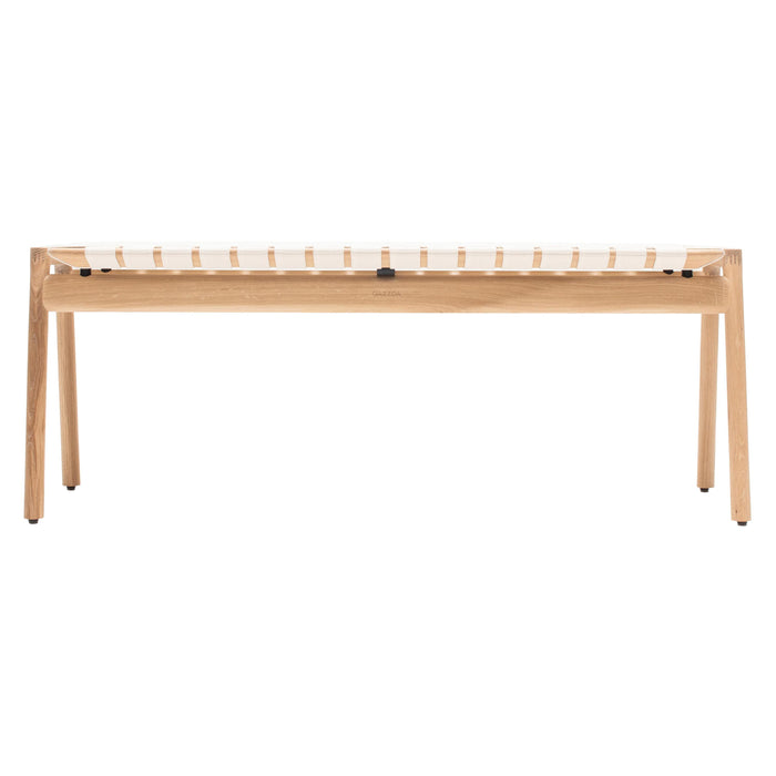 Klupa eetbank 120 white oil - White