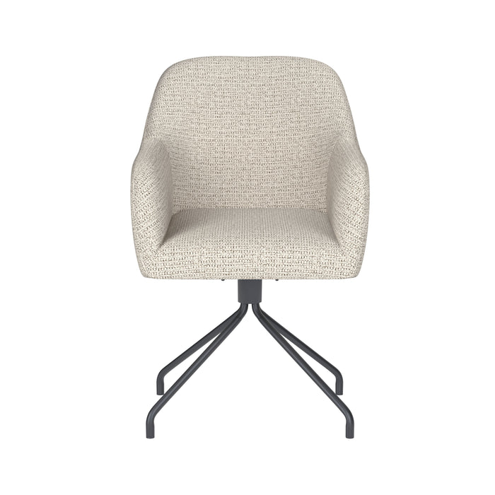 Housecraft Living Otis Eetkamerstoel Draaibaar Metaal Spider Off-White