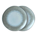 HKliving 70's Ceramics Dinerbord Ø 27,5 cm - Set van 2 - Mineral