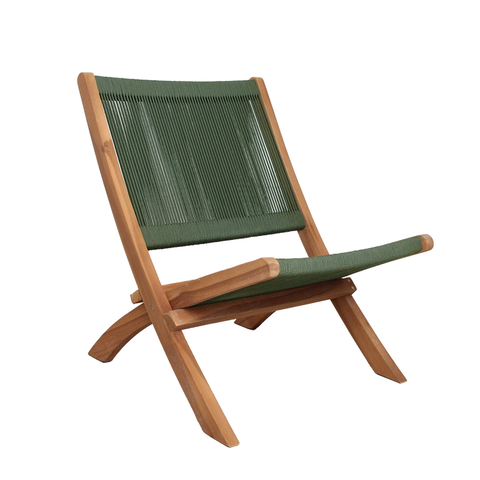 Raw Materials Rope loungestoel donkergroen