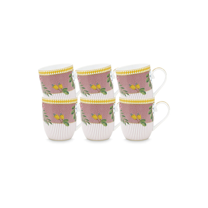 Pip Studio La Majorelle Mokken - Servies set van 6 - 200ml