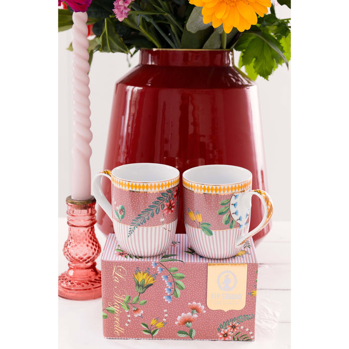 Pip Studio La Majorelle Mokken - Servies set van 6 - 200ml