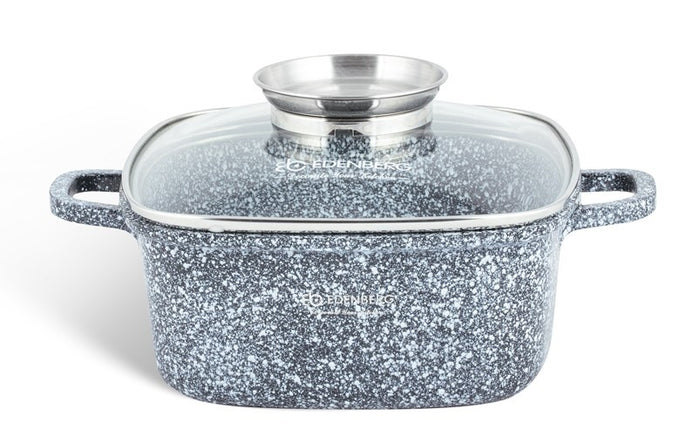 Kookpan|Braadpan met Deksel - 6,5 liter - 28 cm - Aluminium