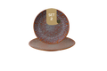 Palmer Bord coupe Magmatic 27 cm Bruin Stoneware 2 stuks