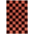 Checks vloerkleed 161x253 Burgundy| Blush