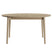 Northern Expand uitschuifbare tafel Ø140 licht geolied eiken