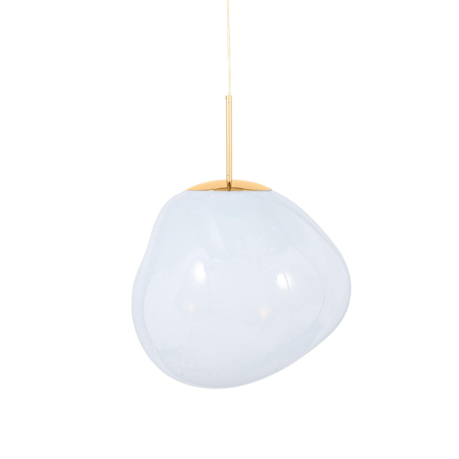 Melt Mini hanglamp LED Ø28 opaal|goud