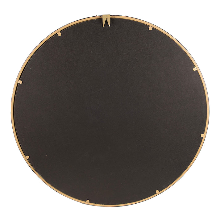 Clayre & Eef Spiegel Ø 60 cm Bruin Metaal