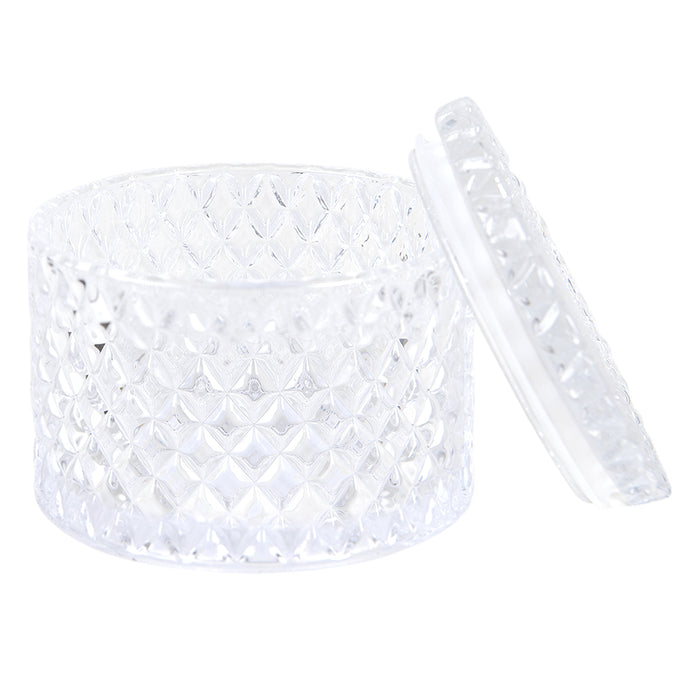 Clayre & Eef Glazen potje Ø 11x8 cm Glas