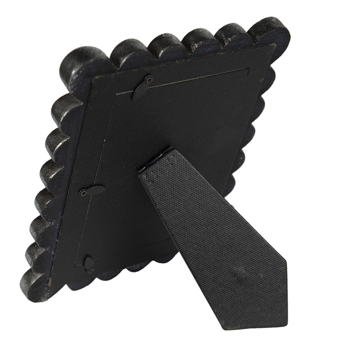 Clayre & Eef Fotolijst 10x15 cm Zwart Polyresin