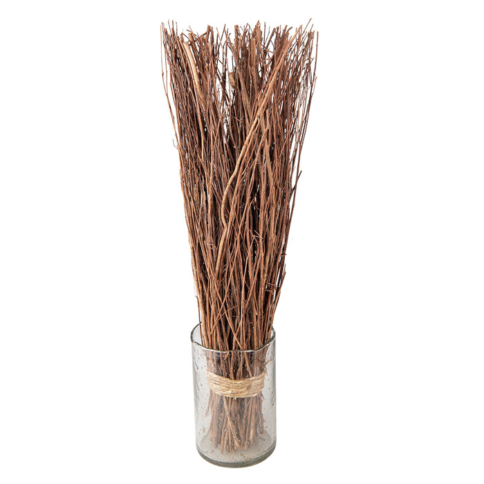 Clayre & Eef Droogbloemen  60 cm Bruin Droogbloemen Droogboeket