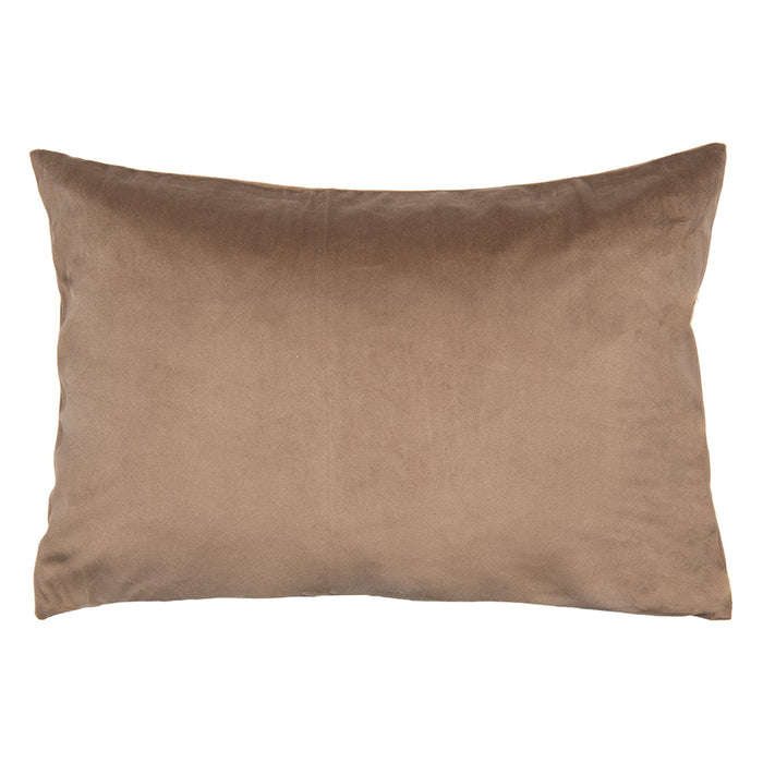 Clayre & Eef Kussenhoes 35x50 cm Bruin Polyester