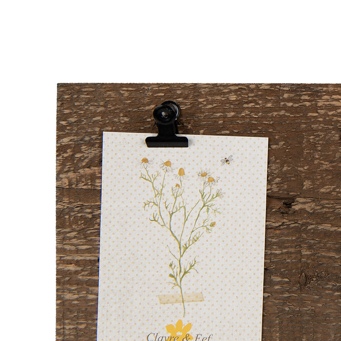 Clayre & Eef Fotolijst  36x3x15 cm Bruin Hout Rechthoek Fotohouder