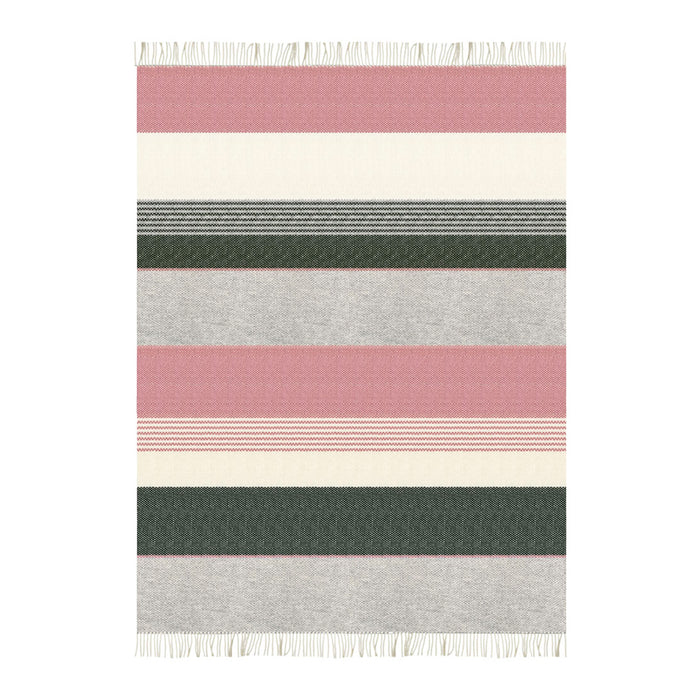 Malagoon Festivity Wool Plaid - Dawn Pink