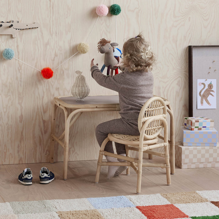 OYOY MINI Rotan Pear Nachtlampje