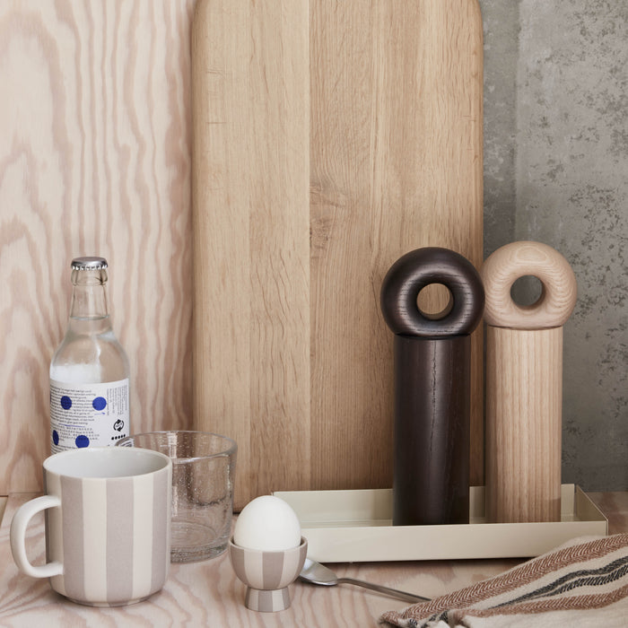 OYOY Living Hoop Peper- en Zoutmolen - H 22 cm - Dark