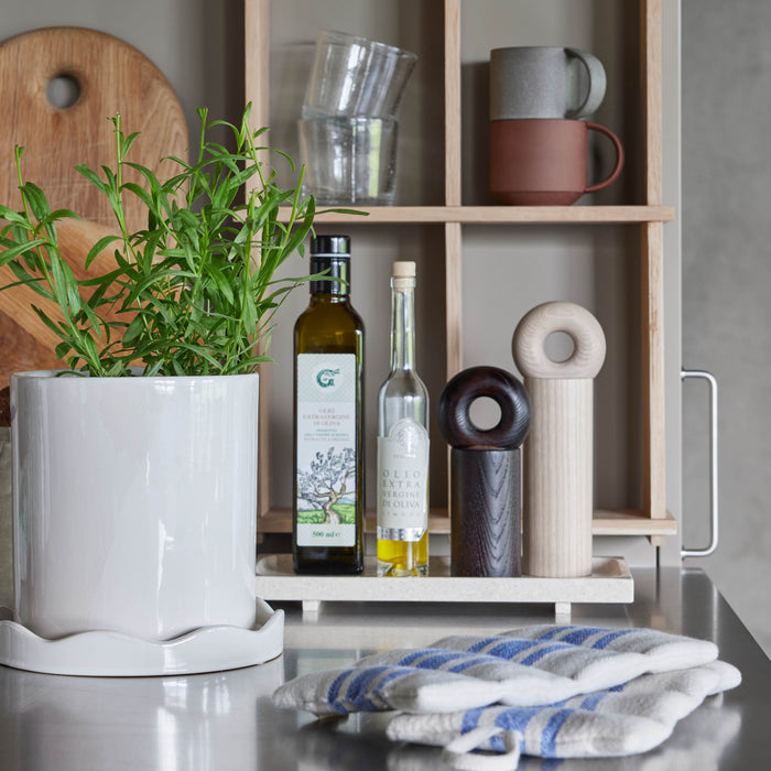 OYOY Living Hoop Peper- en Zoutmolen - H 22 cm - Nature