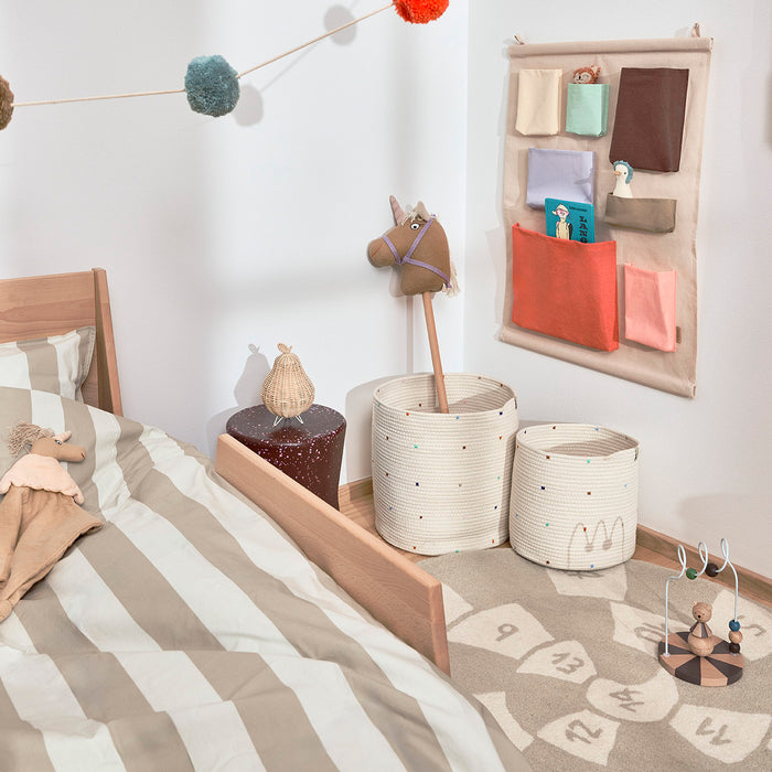 OYOY MINI Konfetti Opbergmanden - Set van 2