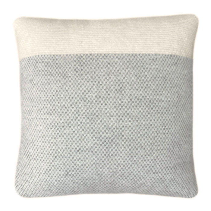 Malagoon Easy Nature Wool Sierkussen 50 x 50 cm - Grijs