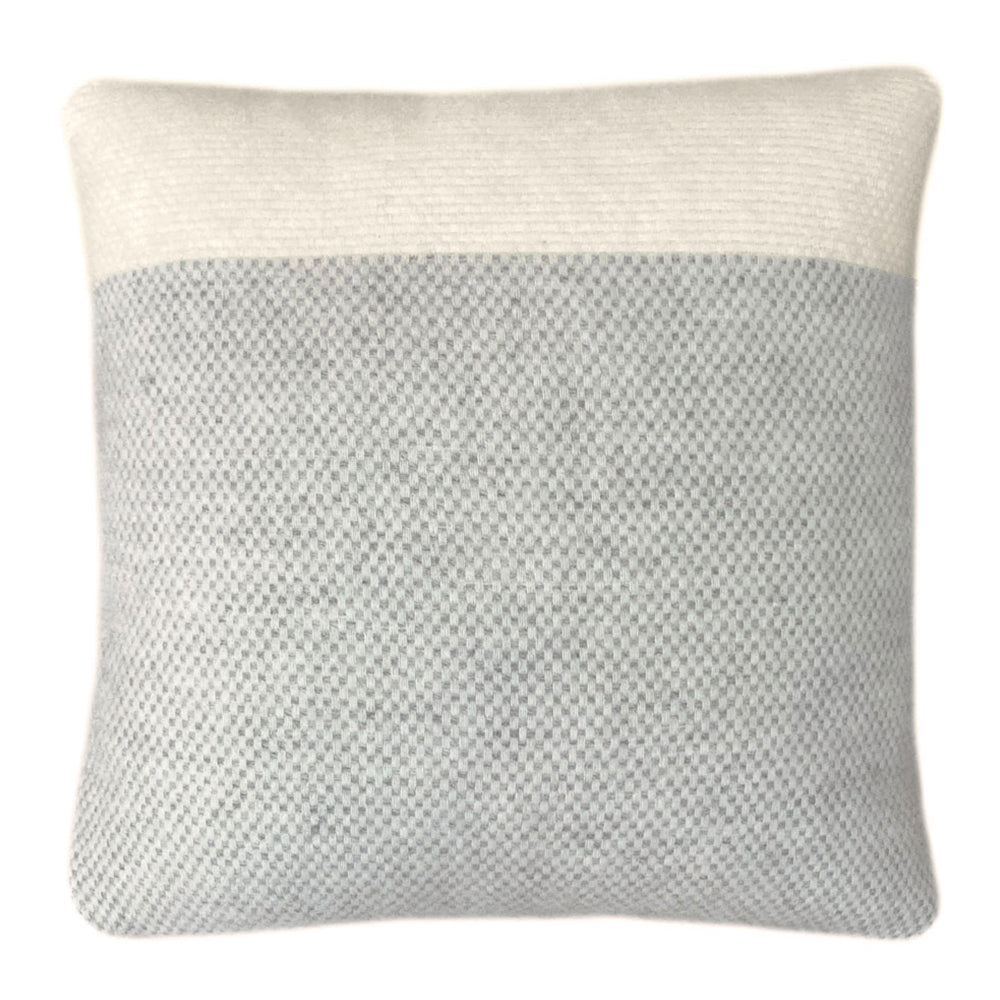 Malagoon Easy Nature Wool Sierkussen 50 x 50 cm - Grijs