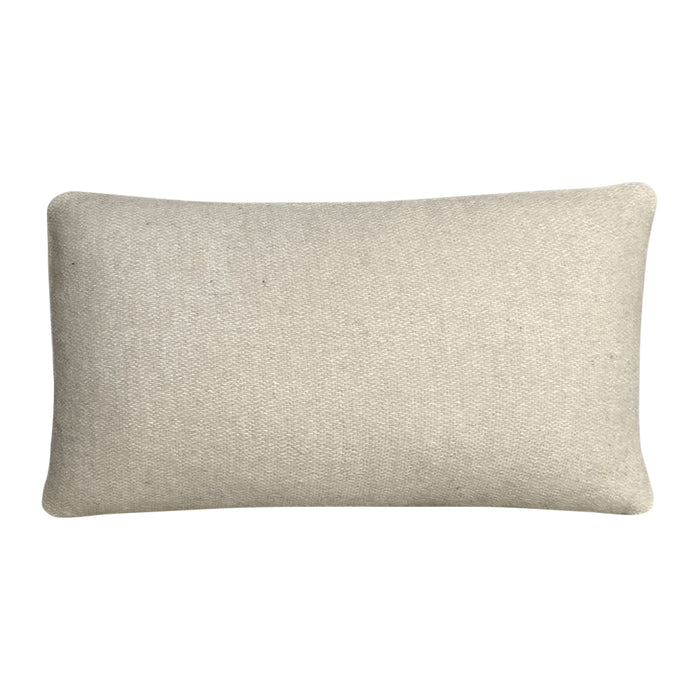 Malagoon Double Face Wool Sierkussen 60 x 35 cm - Beige