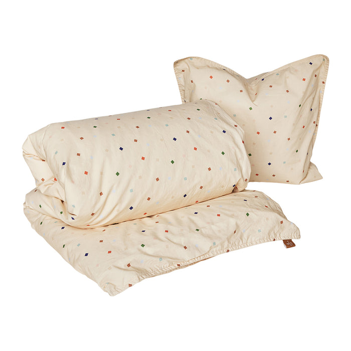 OYOY MINI Konfetti Dekbedovertrek - Junior