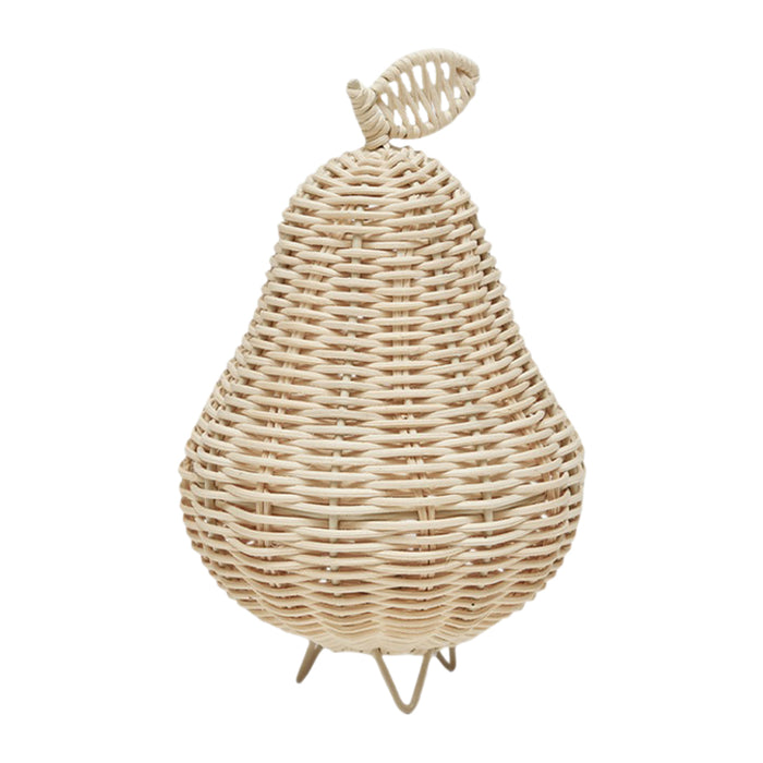 OYOY MINI Rotan Pear Nachtlampje