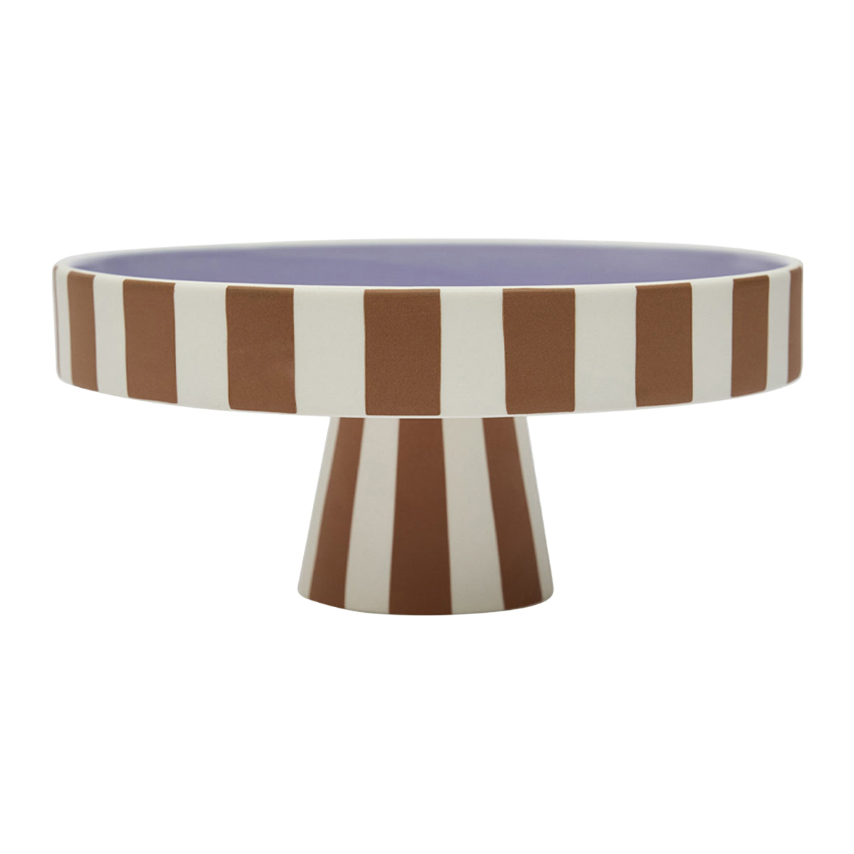 OYOY Living Toppu Serveerschaal Ø 20 cm - Karamel / Lavendel