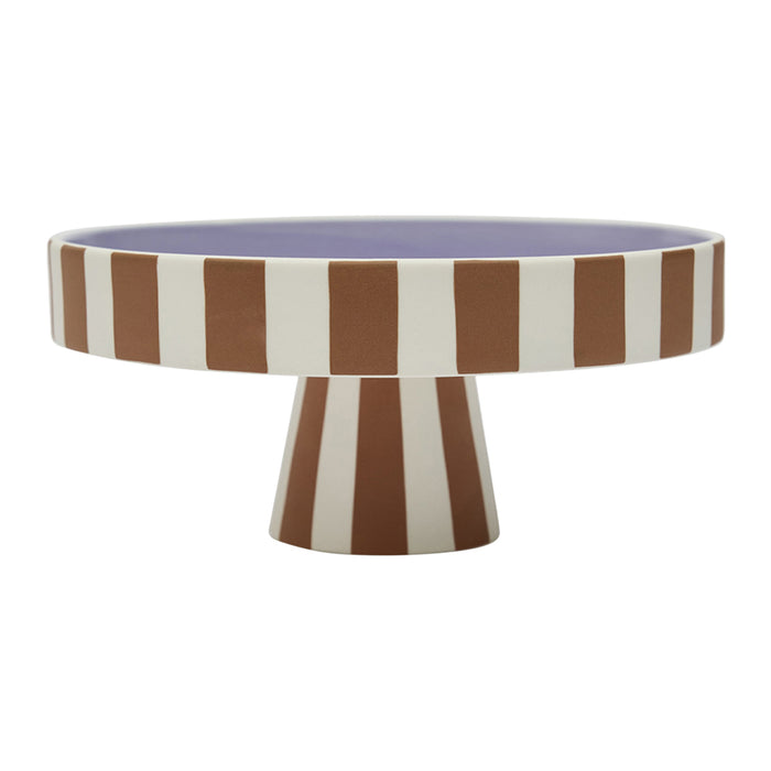 OYOY Living Toppu Serveerschaal Ø 20 cm - Karamel / Lavendel