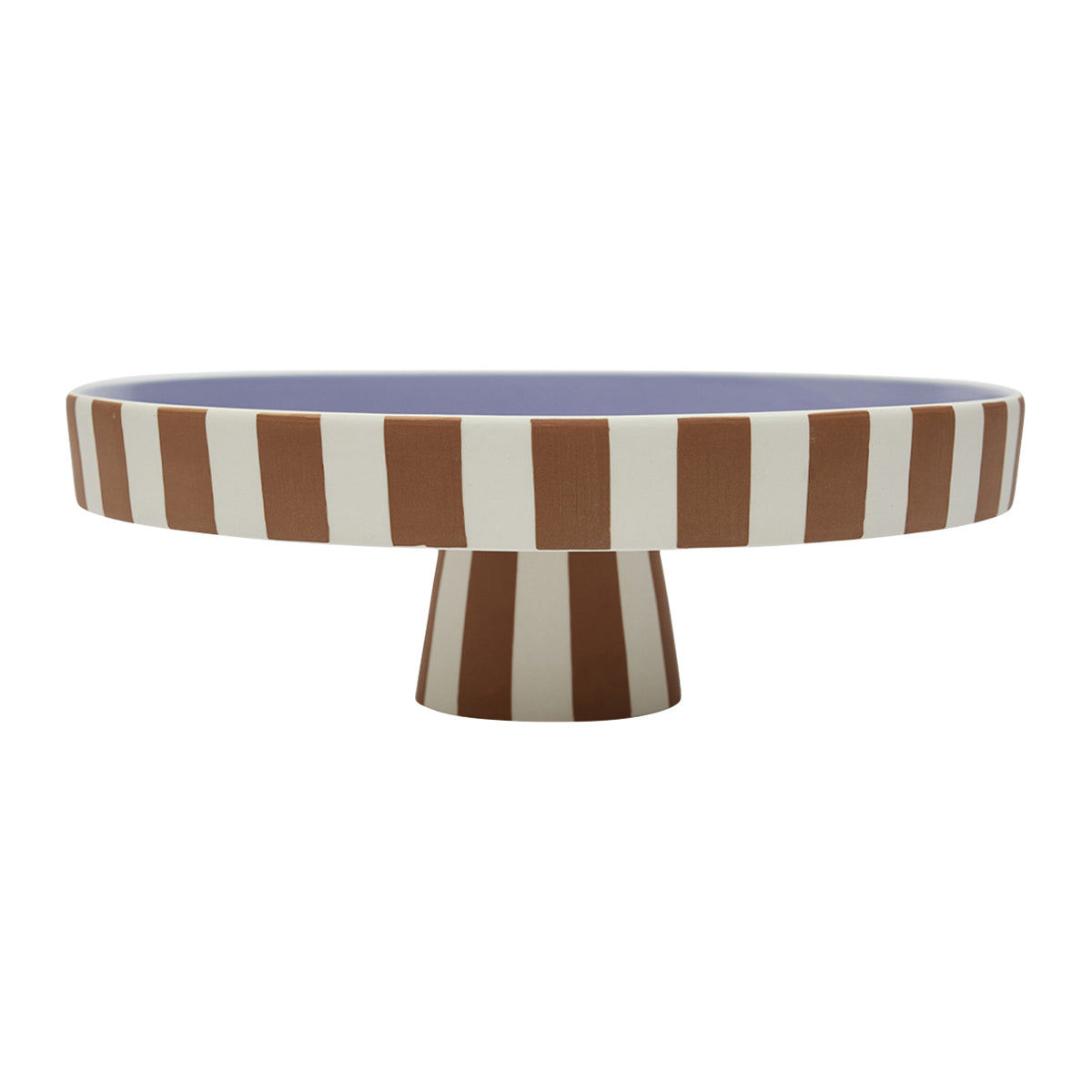 OYOY Living Toppu Serveerschaal Ø 27 cm - Karamel / Lavendel