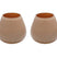 Vase The World - Tasman XS sand Ø12,5 x H11,5 cm (set van 2)